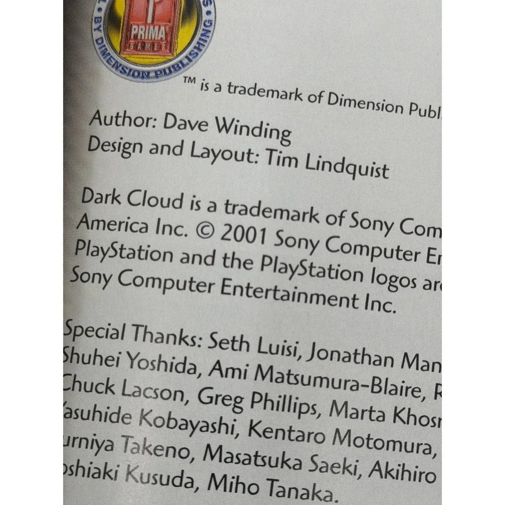 Prima Games pages binding